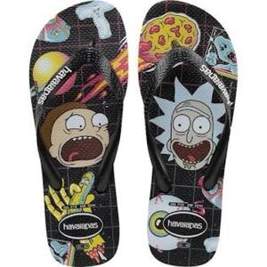 havaianas rick and morty flip flops